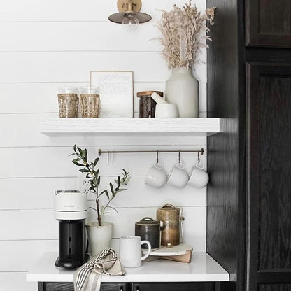 QEEIG Floating Shelves for Wall Bathroom Shelf Bedroom Kitchen Living Room - Image 5