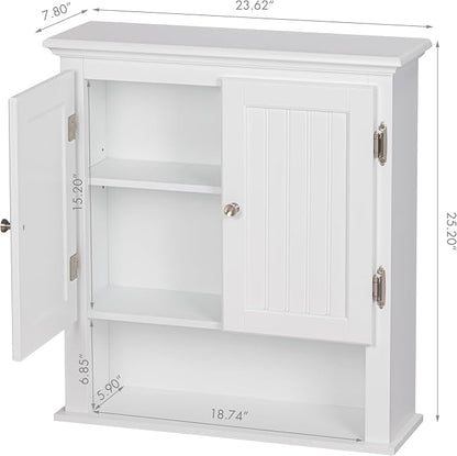 UTEX Bathroom Wall Cabinet, Bathroom Medicine Cabinet - Image 3