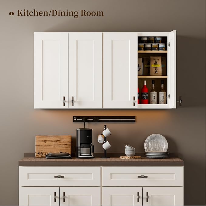 Kisart Laundry Room Cabinets Wall Mounted - Image 12