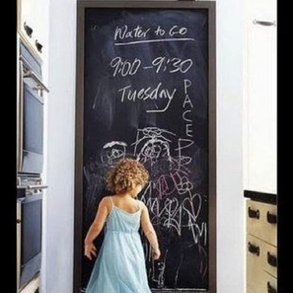 Chalkboard Contact Paper Wall Sticker 2 ft. x 9.9 ft. DIY Adhesive Blackboard - Image 3