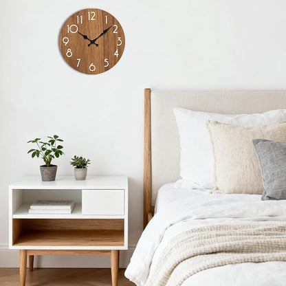 Wall Clock, Modern Wall Clocks Battery Operated, Silent Non Ticking Clock - Image 8