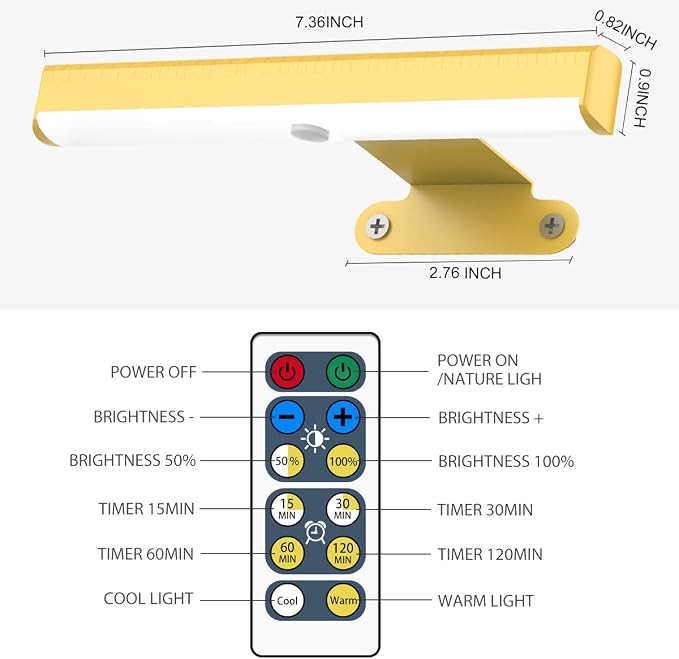 4Pack Wireless Picture Light - Image 3