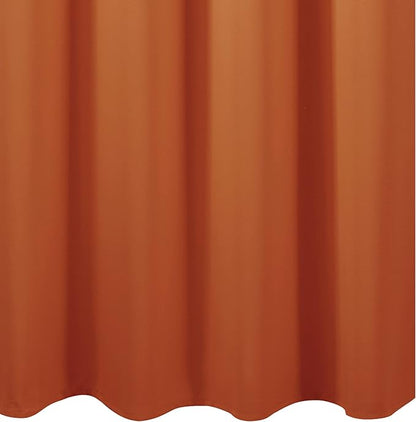 LEMOMO Blackout Curtains 52 x 95 inch/Orange Curtains Set of 2 Panels/Thermal - Image 8