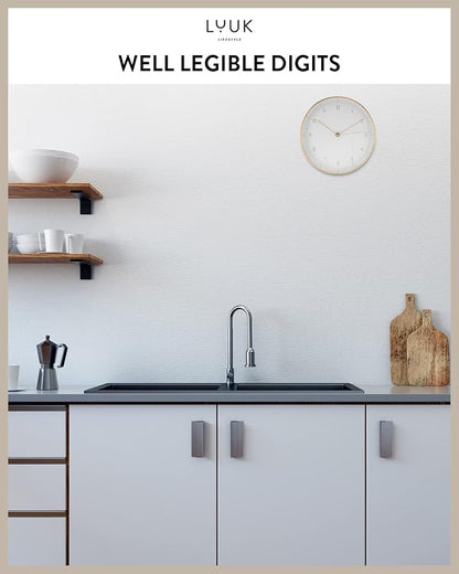 LUUK LIFESTYLE Quartz wall Clock - Image 5
