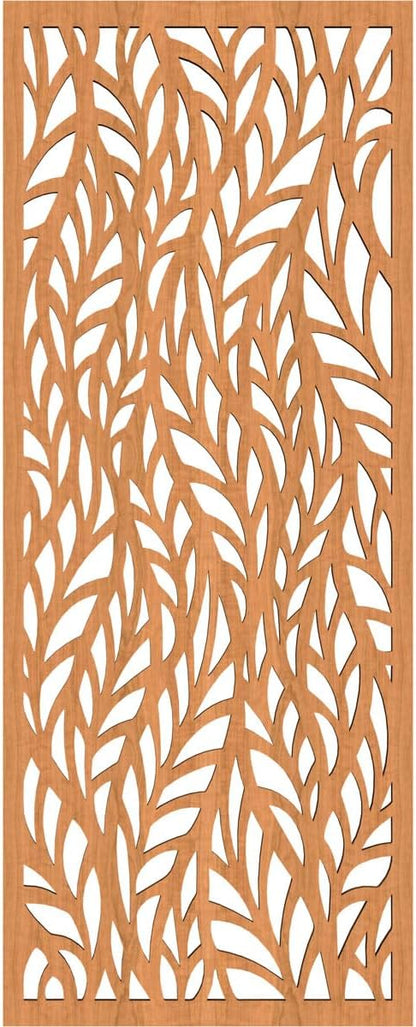 Ortonville Decorative Pierced Fretwork Wood Wall Panels, 9 3/8"W x 24 3/8"H x - Image 2