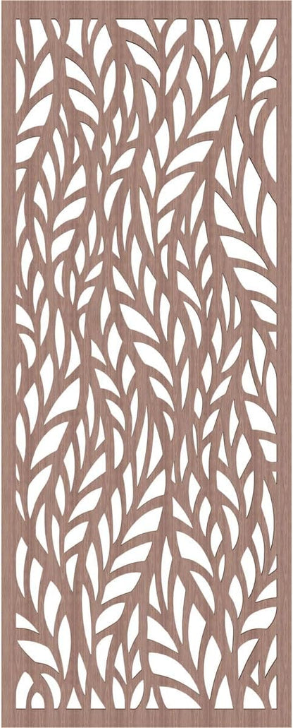 23 3/8"W x 59 3/8"H x 3/8"T Ortonville Decorative Fretwork Wood Wall Panels - Image 2