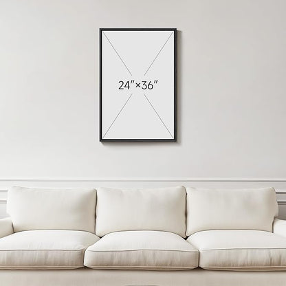 Framed Neutral Abstract Wall Art, Modern Beige and Taupe Canvas Prints - Image 3