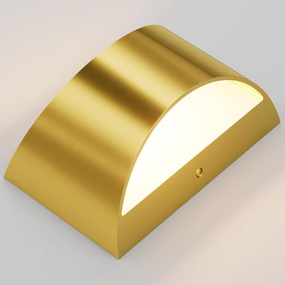 Aipsun Brushed Brass Wall Sconce Indoor Wall Lights Hardwired 1 Pack Up and - Image 7