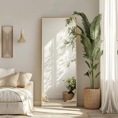 Sunniry Gold Full Length Mirror 56x18 inch, Standing Mirror Full Length - Image 7