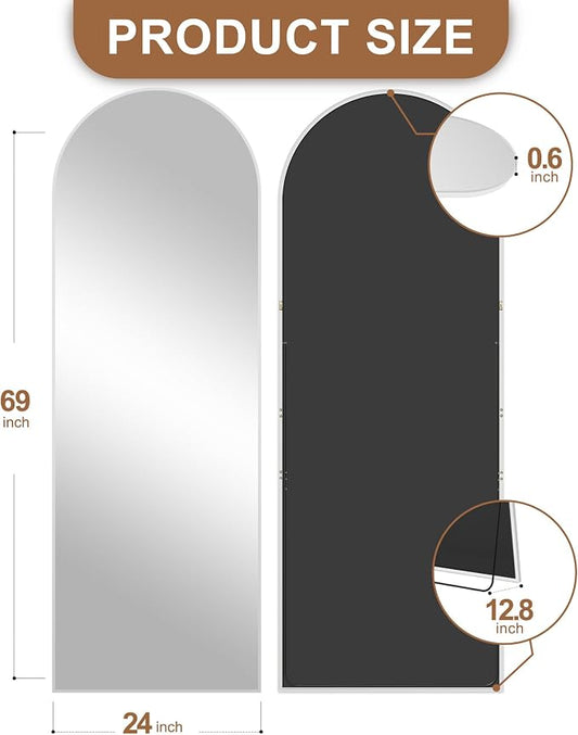 Delma Full Length Mirror, Large Floor Mirror - Image 2