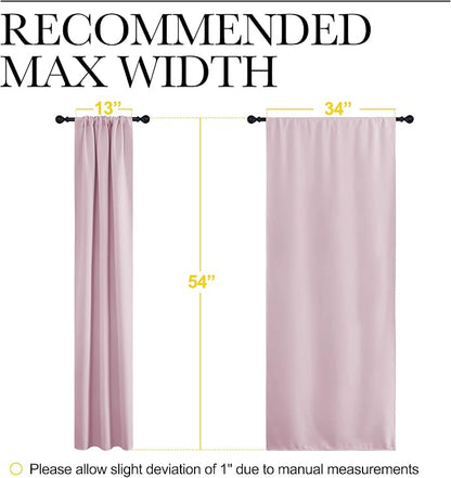 NICETOWN Kitchen Curtains, Privacy & Light Block Out Window Curtains & Drapes - Image 7