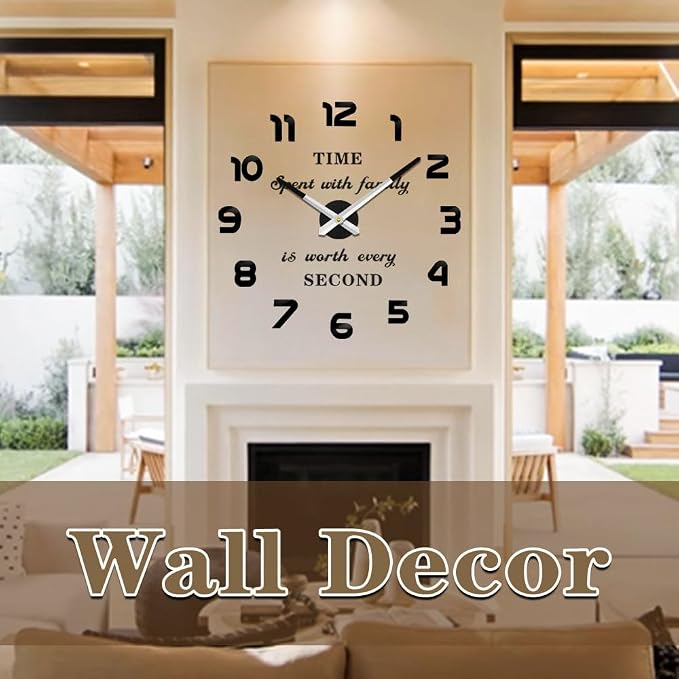VANGOLD Big Wall Clock for Living Room - Image 2