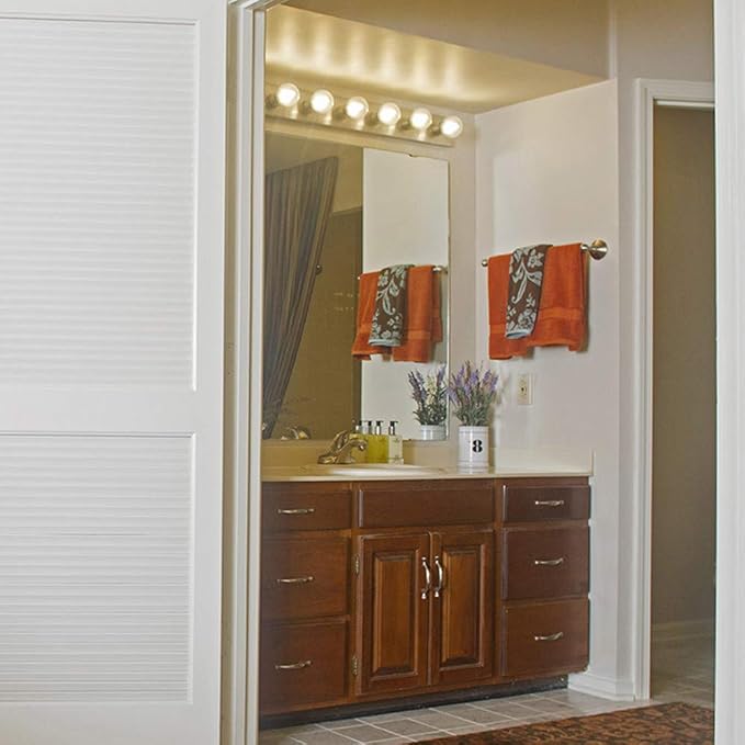 Design House 519298 Contemporary 4-Light Indoor Vanity Light Dimmable - Image 4