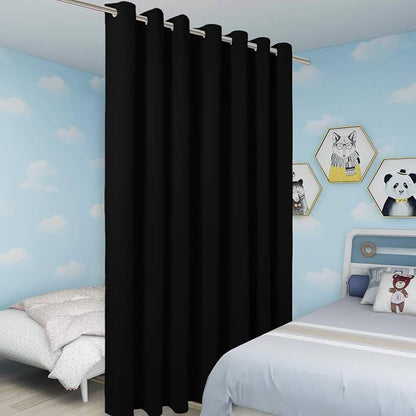 BONZER Extra Wide Room Divider Curtain Total Privacy Wall Noise Reducing - Image 5