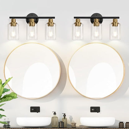 Zarbitta 3-Light Bathroom Light Fixtures, Modern Vanity Light - Image 5