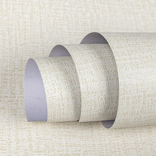 TANONE Contact Paper Peel and Stick, Grasscloth Wallpaper Self Adhesive by TANONE