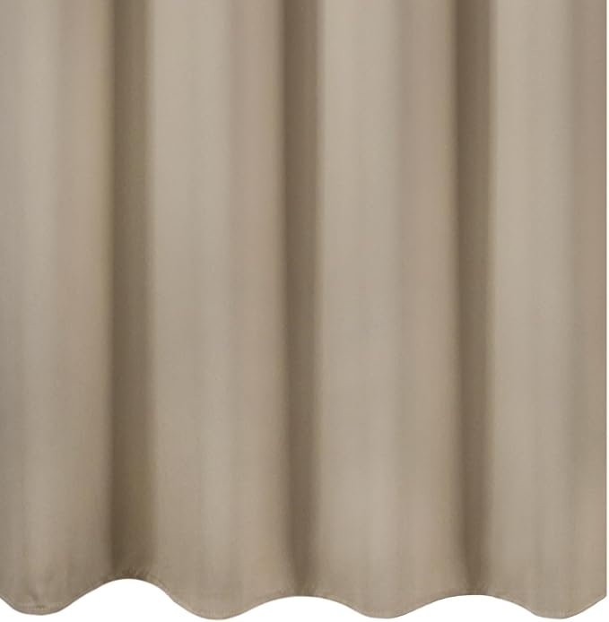 LEMOMO Blackout Curtains 52 x 84 inches Long Khaki Curtains Set of 2 Panels - Image 8