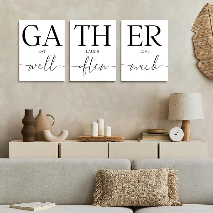 GUBIYU Rustic Farmhouse Wall Art Set of 3 - Image 4