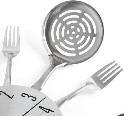 16 Inch Cutlery Kitchen Wall Clocks - Image 4