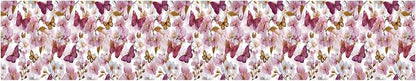Pink Floral Wallpaper Border 196x4 Inch Peel and Stick Wall Border Removable - Image 8