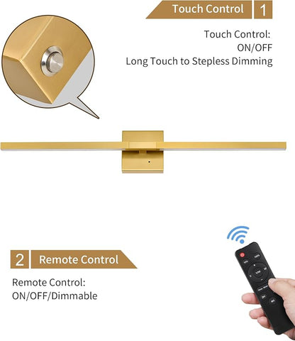 Rayogale 40 Inch 8000mAh Rechargeable Wall Sconce - Image 6