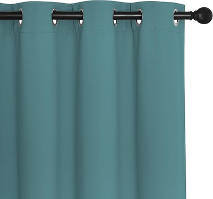 NICETOWN Blackout Sliding Glass Door Curtains, Room Darkening Thermal Insulated - Image 7