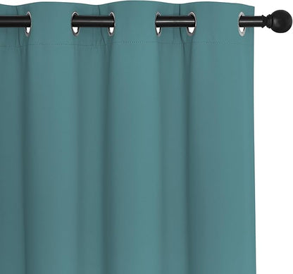 NICETOWN Sliding Door Window Treatment Blackout Patio Door Curtain Panels - Image 7