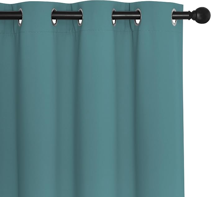 NICETOWN Blackout Doorway Curtain Drape 78 inch Long - Image 7
