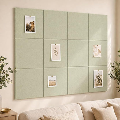 Large Cork Boards for Walls – 36" x 24" Self Adhesive Felt Wall Tiles - Image 7