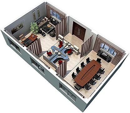 RYB HOME Bedroom Room Divider Curtain Screen Curtain - Image 7