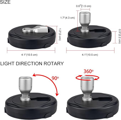 HAMVIDNE LED Spotlight, Battery Powered Picture Lights, Uplighting Indoor - Image 7