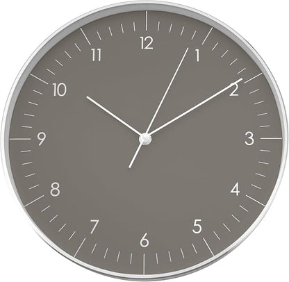 LUUK LIFESTYLE Silent Quartz Wall Clock, Nordic and Minimalist Design, Interior by LUUKLIFESTYLE