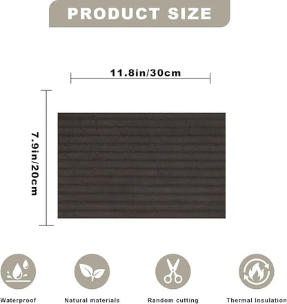 3D Wall Panels - 1PCS 7.9"x11.8" Faux Stone Wall Covering - MCM Modified Clay - Image 2