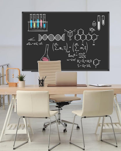 XBoard Magnetic Chalkboard 48 x 31 inch Chalk Board/Black Board, Display - Image 5