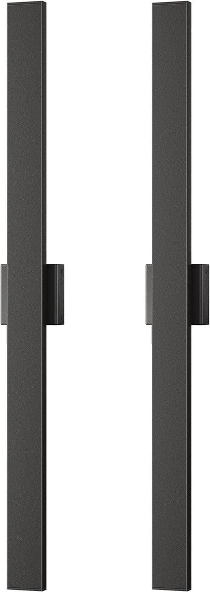 EDISHINE 2 Pack Modern Outdoor Wall Lights Dimmable, 39.3" Linear Led Exterior - Image 9