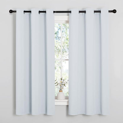 NICETOWN Window Treatment Thermal Insulated Grommet Room Darkening Curtains - Image 2