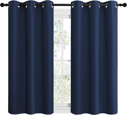 NICETOWN Blackout Curtain Panels, Window Treatment Energy Saving Thermal - Image 2
