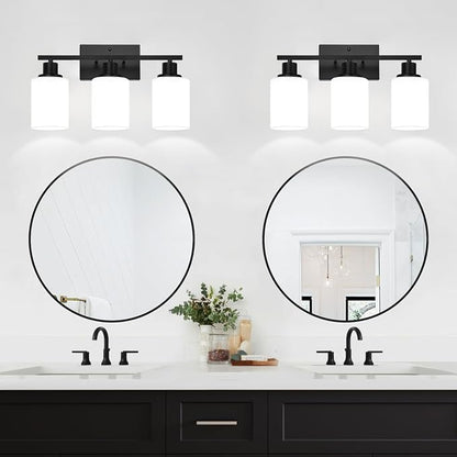 MOKATNG 3-Light Bathroom Light Fixtures, Vanity Light - Image 8