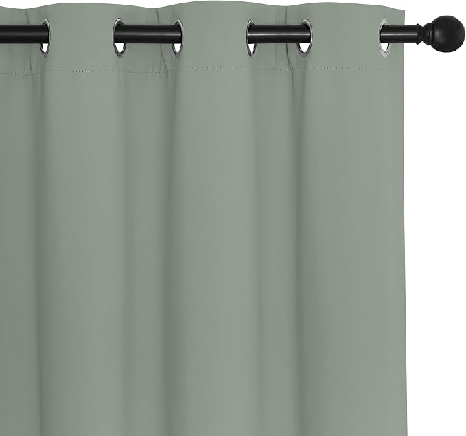 NICETOWN Blackout Sliding Glass Door Curtains, Room Darkening Thermal Insulated - Image 7