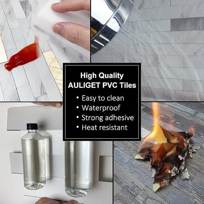 AULIGET 40 Sheets Peel and Stick Backsplash - Image 5
