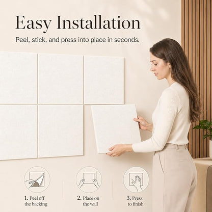 Large Cork Boards for Walls – 36" x 24" Self Adhesive Felt Wall Tiles - Image 4