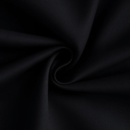 Yakamok 100% Blackout Curtain Panels 63 inches Cold and Light Blocking Drapes - Image 3