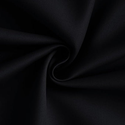Yakamok 100% Blackout Curtain Panels 84 inches Cold and Light Blocking Drapes - Image 3