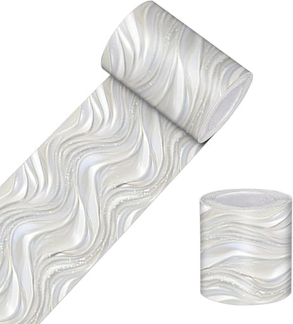HOMETITUTE Wallpaper Border Peel and Stick Decorative Wall Trim Self Adhesive by HOMETITUTE