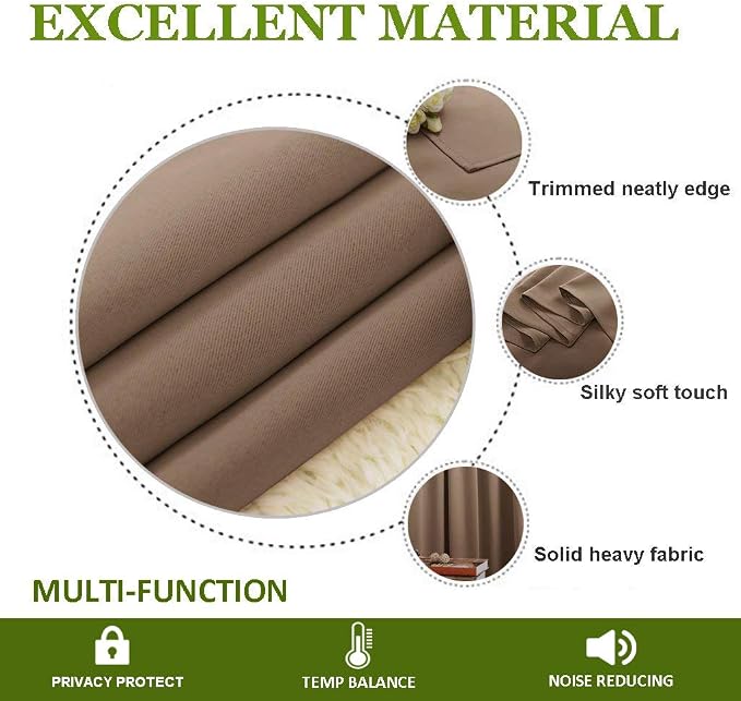 NICETOWN Wall Dividers for Rooms, Room Divider Curtain Screen Partition - Image 4