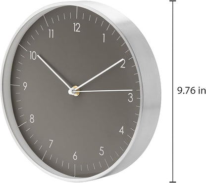 LUUK LIFESTYLE Wall Clock with Silent Movement, Minimalist Scandinavian Design - Image 3