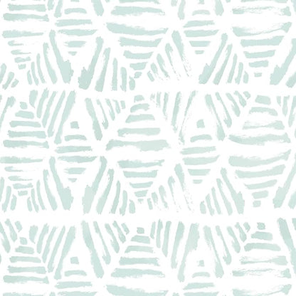 Peel and Stick Wallpaper Modern Geometric Wallpaper 17.3" x 78.7" Green and by Fiula
