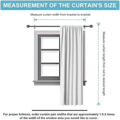 RYB HOME Decorative Curtain Drapes - Image 7