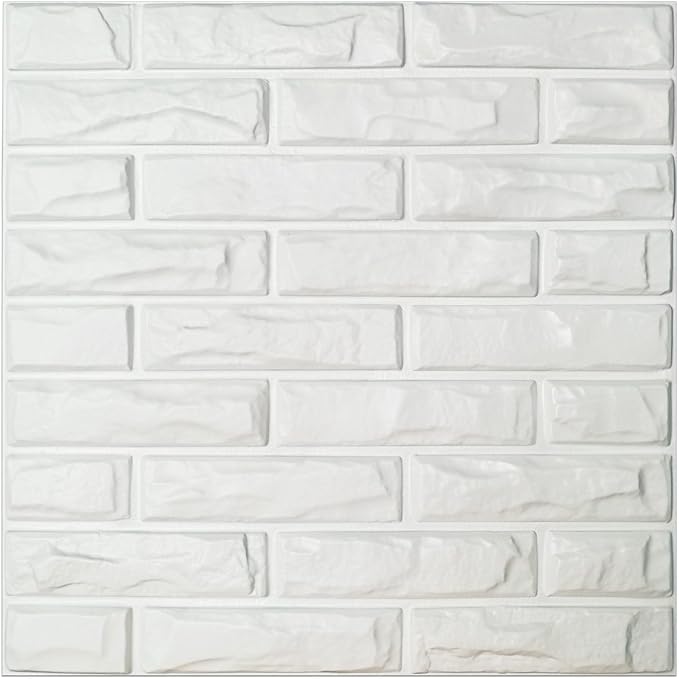 Art3d 19.7" x 19.7" Wall Panel Brick by Art3d