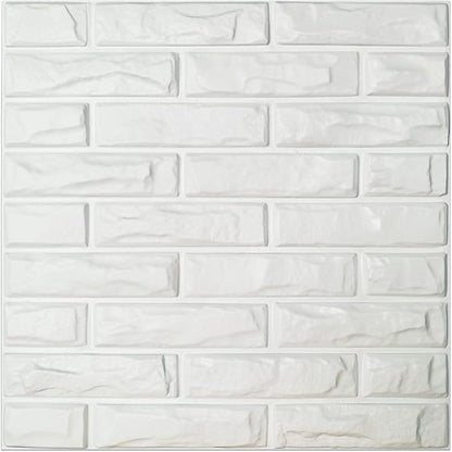 Art3d 19.7" x 19.7" Wall Panel Brick by Art3d